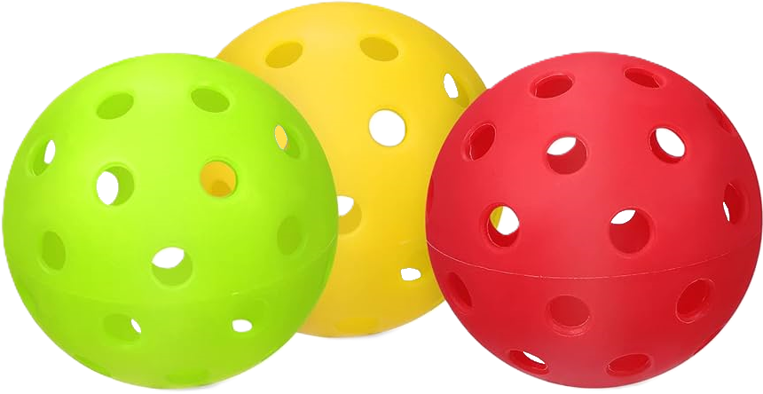 Bola hueca con mas de 30 perforaciones